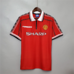 Manchest United Home Jersey 1998-1999 - Retro kit