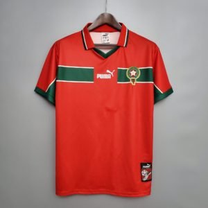 Morocco away Retro jersey 1998 -red jersey-