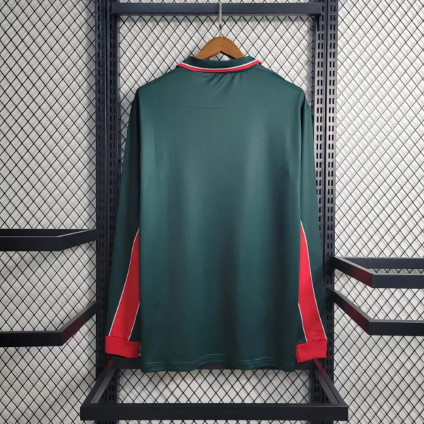 Morocco 1998 long sleeve home retro jersey 5