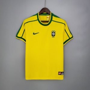 Brazil Home retro jersey 1998 world cup