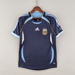 Argentina away retro jersey 2006 world cup