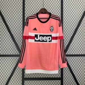 Juventus away retro jersey longsleeves 2015-2016