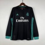 Real Madrid away retro jersey  longsleeves 2017-2018