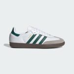 Adidas Samba OG Shoes white & Green lines