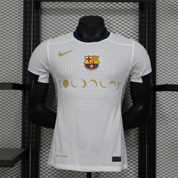 Barca coldplay jersey white