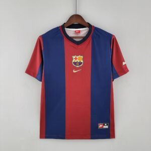 Barca home retro jersey 1998-1999