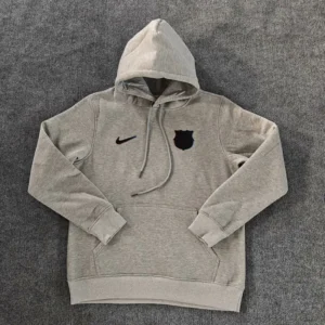 Barca Grey hoodie - 100% cotton