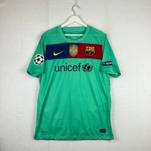 Barca away retro jersey 2010-2011