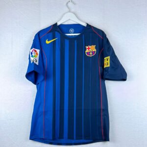 Barca away retro jersey 2004-2005