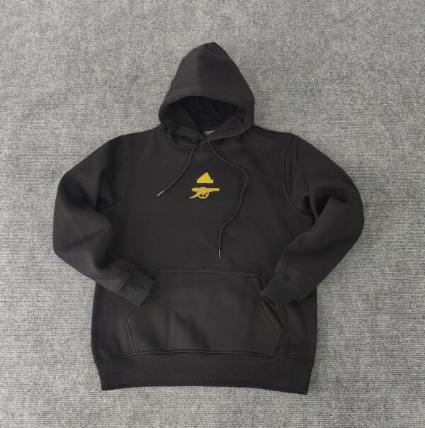 arsenal black hoodie 202324 175648