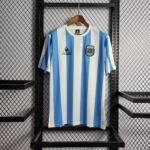 Argentina national home retro jersey world cup 1984-1986