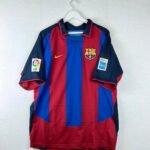 Barca home retro jersey 2003-2004