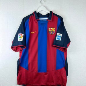 Barca home retro jersey 2003-2004