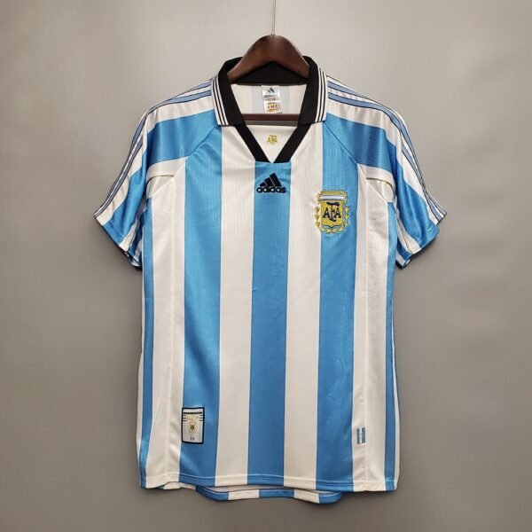 Argentina national home jersey 1998 world cup