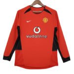 Manchester united home long sleeves jersey 2004