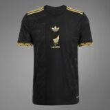 Mexico Gold Jersey Black JF2639 HM30