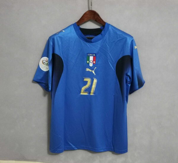 Italia home retro jersey 2006 world cup