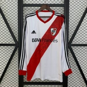 River Plate Home retro long sleeves jersey 2012-2013