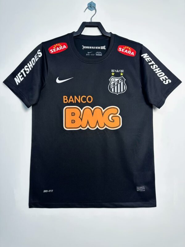 Santos Third black Retro jersey 2012-2013