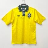 Brazil Home retro jersey 1991-1993