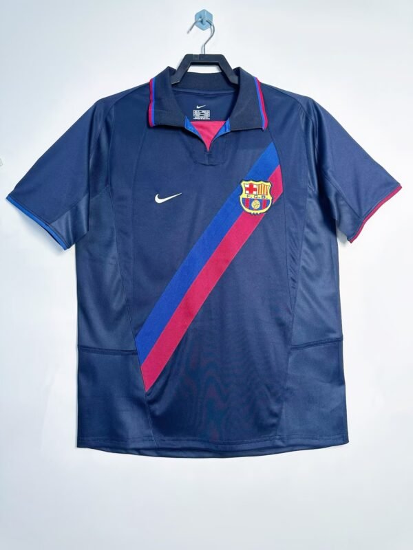 Barca retro away jersey 2002-2003