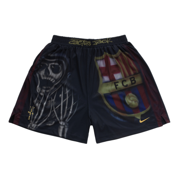 Travis scott Special collaboration with Barca Short