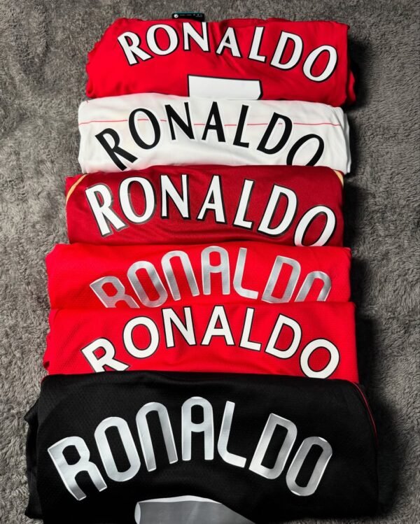 Manchester united retro jersey collection cristiano ronaldo 1