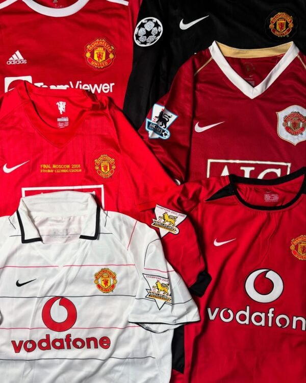 Manchester united retro jersey collection cristiano ronaldo 5