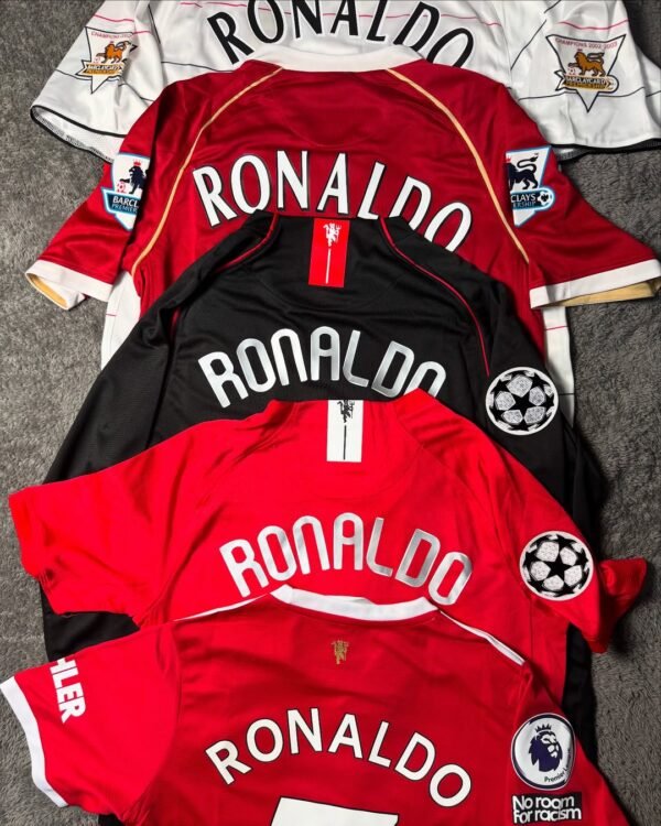Manchester united retro jersey collection cristiano ronaldo 7