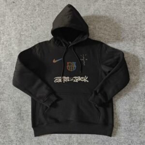 FC Barcelona x Travis scott Black Clasico Hoodie