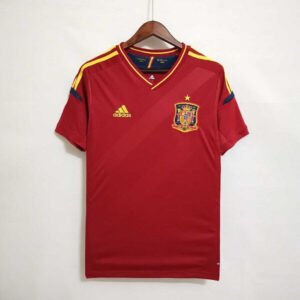 Spain Home retro jersey 2012 euro cup