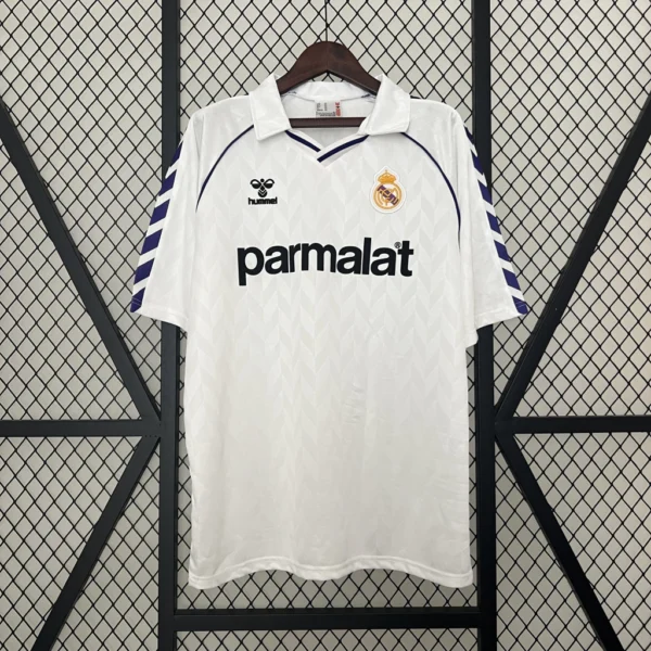Real Madrid retro home jersey 1986-1988