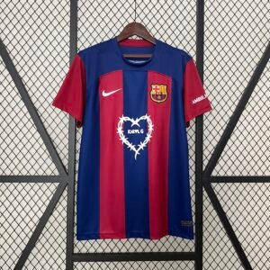 Barcelona Carol G collaboration clasico retro Jersey 2023-2024