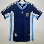 Argentina National away team retro jersey 1998 World cup