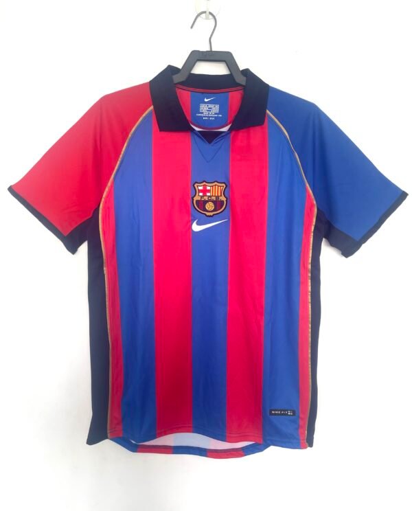 Barca Home Retro jersey 2001-2002