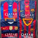 Neymar Barcelona retro jerseys collection - 4 jerseys
