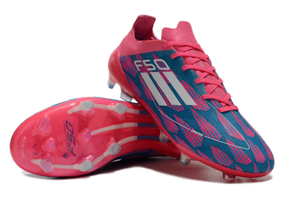 Adidas F50 Elite Laces FG Reemergence Pack - Solar Blue/Pink