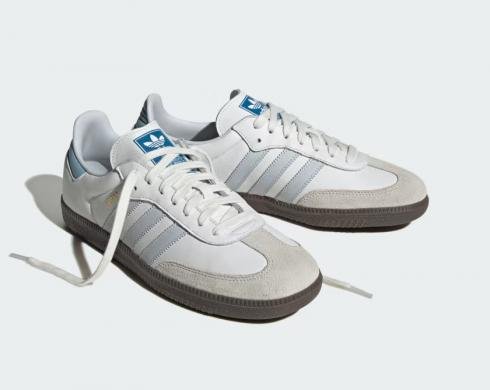 Adidas Originals Samba OG Core White Halo Blue Gum ID2055 P1 1