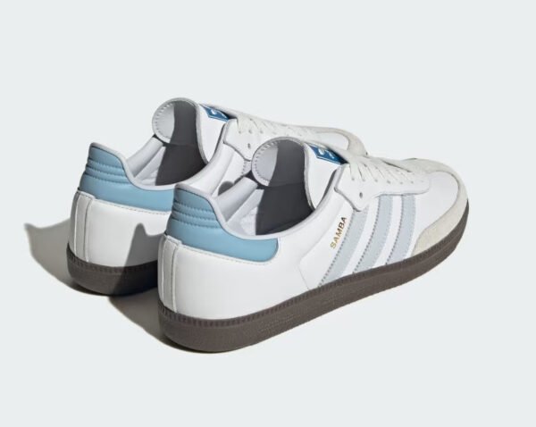 Adidas Originals Samba OG Core White Halo Blue Gum ID2055 P2 1