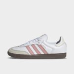 Adidas Samba White & Pinky Lines