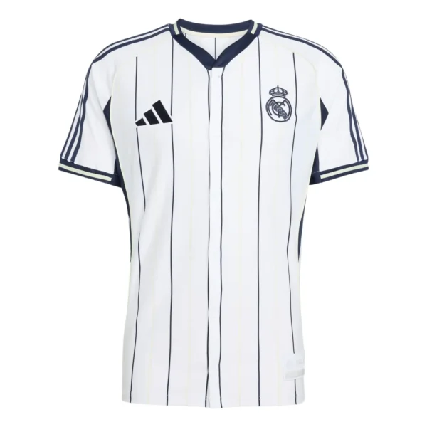 Real Madrid US Pack Shirt 2025/26 White with embroidery details