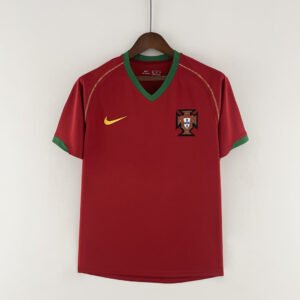 Portugal Home retro jersey 2006 World Cup