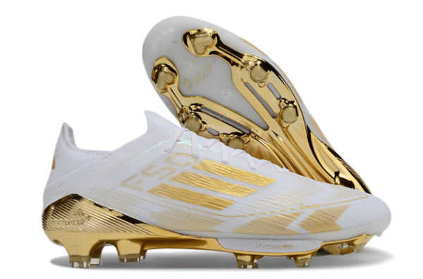 Adidas F50 Elite FG Gold & White