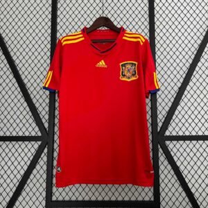 Spain Home retro jersey 2010 World Cup