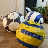 Football Puffer Chair Handmade Original 100% Leather 60 cm 1 Football Puffer Chair Handmade Original 100% Leather 60 cm