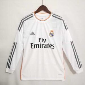 Real madrid Home retro Long sleeves Jersey 2013-2014