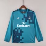 Real madrid Away retro Long sleeves Jersey 2017-2018