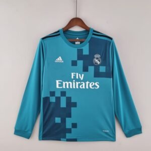Real madrid Away retro Long sleeves Jersey 2017-2018