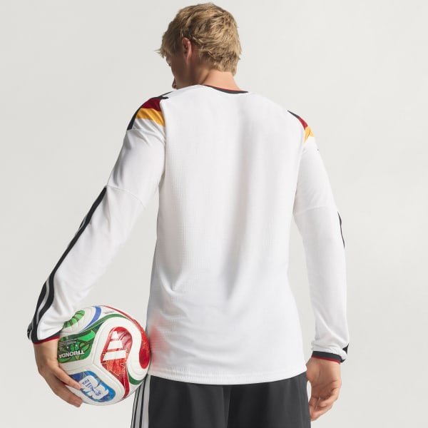Germany_26_Home_Authentic_Long_Sleeve_Jersey_White_JM1336_HM3_hover Germany 26 Home Authentic Long Sleeve Jersey White JM1336 HM3 hover