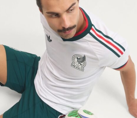 Mexico 26 Away Authentic Jersey White JY5539 HM11